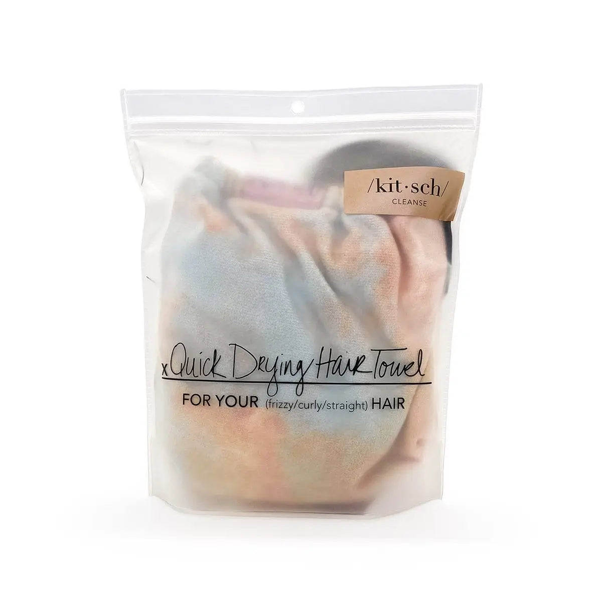 Quick Dry Hair Towel - Sunset Tie Dye - LBoutique