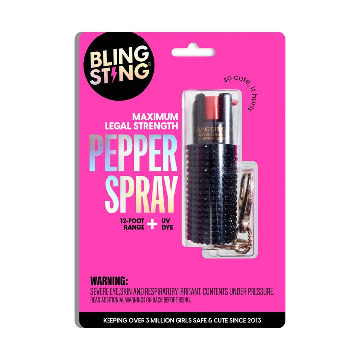 Assorted Metallic Studded Pepper Sprays