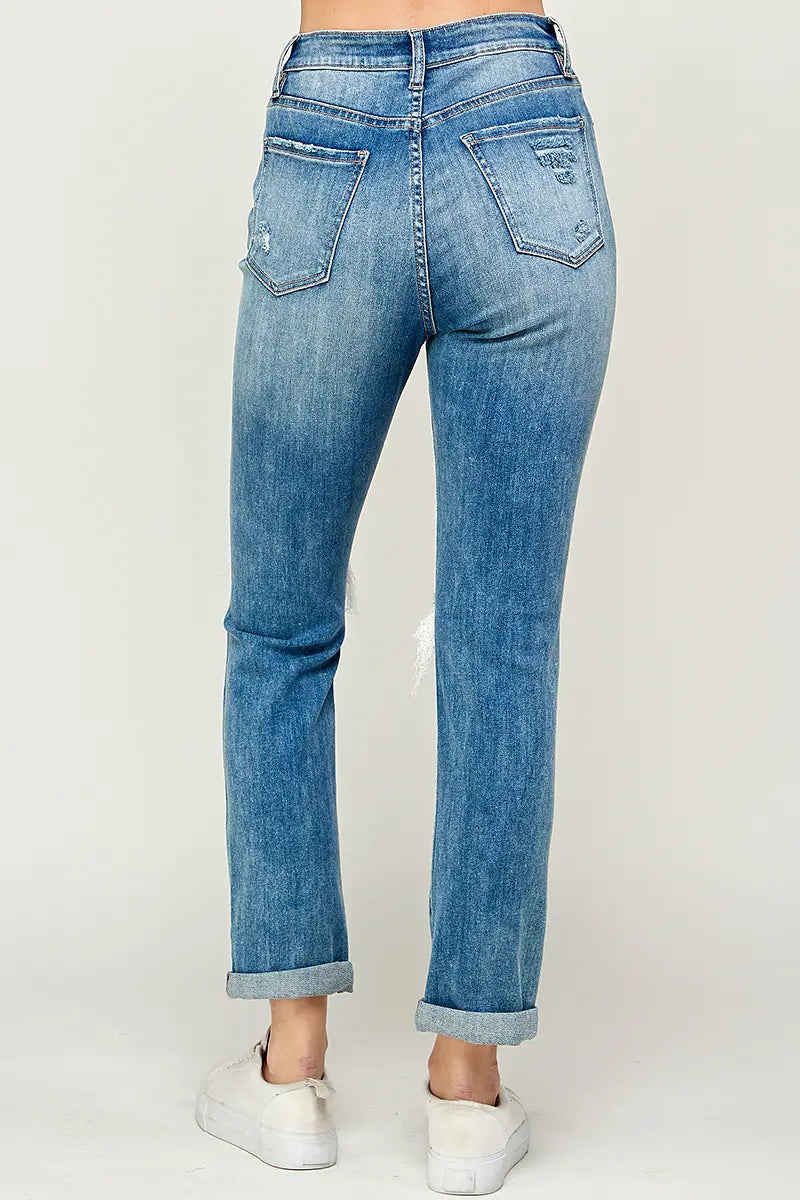 High Rise Mom Jeans