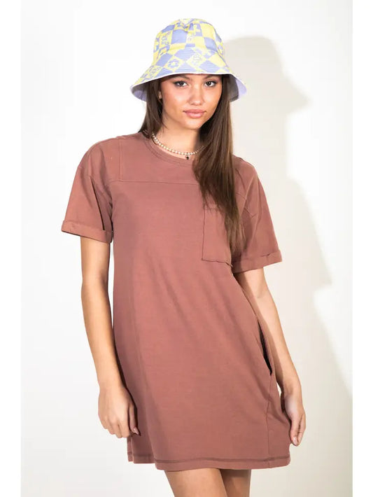 Short Sleeve Mini Dress